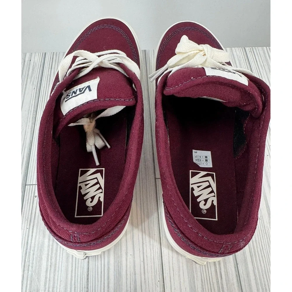 Vans Atwood Outdoor Port Royale Mens Size 8.5 Burgundy Canvas‎ Sneakers